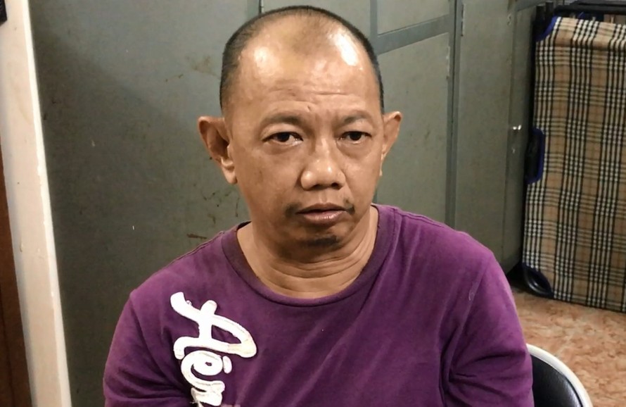 Bùi Lê Quang Thông, chủ lô thuốc lá lậu tại công an.