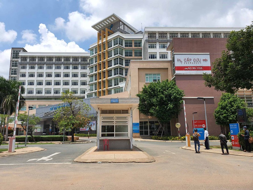 Bệnh viện Quốc tế City nơi tài xế Grabbike đón bệnh nhân 450 chở về quận 8.