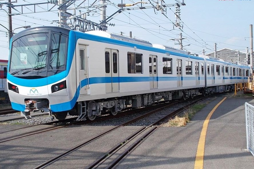 Tàu Metro số 1 chạy thử ở Nhật Bản hồi tháng 3/2020.
