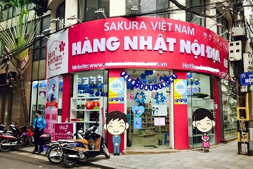 Ngày càng có nhiều shop bán hàng tiêu dùng Nhật ở Việt Nam