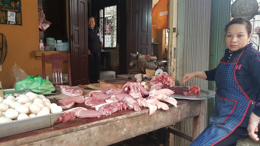 Thịt lợn vẫn duy trì ở mức cao gấp đôi so với cách đây gần 2 tháng