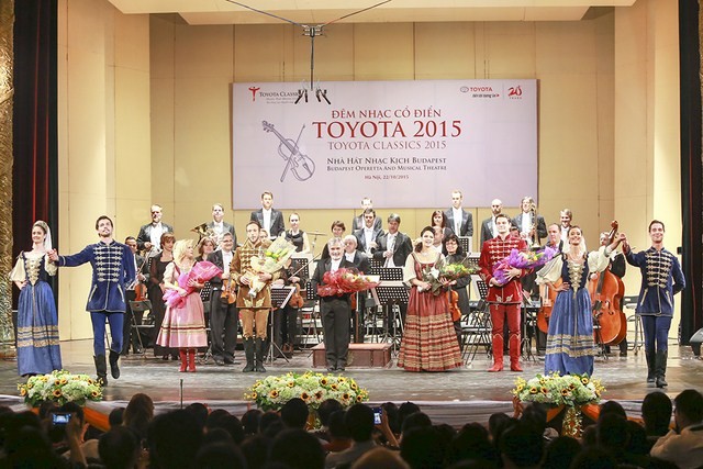 Đêm nhạc cổ điển Toyota sôi động với vũ điệu Hungary