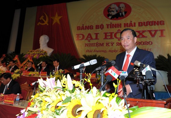Đồng chí Nguyễn Mạnh Hiển được tín nhiệm bầu giữ chức Bí thư Tỉnh ủy khóa XVI