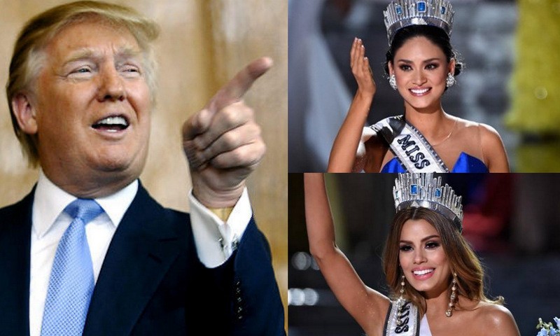 Tỉ phú Donald Trump: ‘Nếu được, tôi sẽ cho cả hai cô làm Hoa hậu’