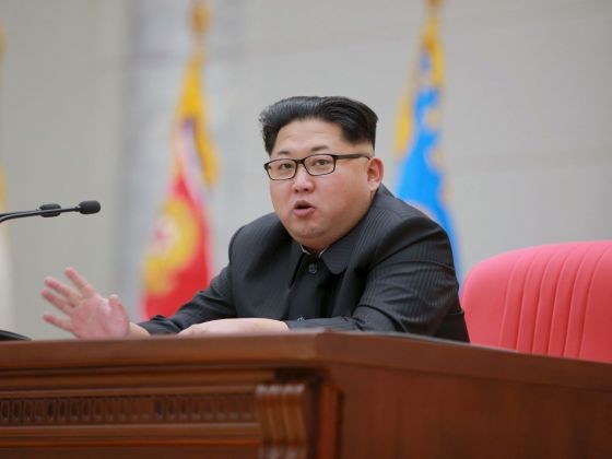 Nhà lãnh đạo Triều Tiên Kim Jong-un (Ảnh: news.yahoo.com)