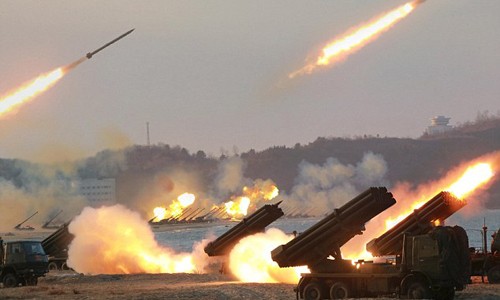 Triều Tiên tuyên bố đã sẵn sàng tiến hành tấn công hạt nhân Mỹ. Ảnh: Reuters