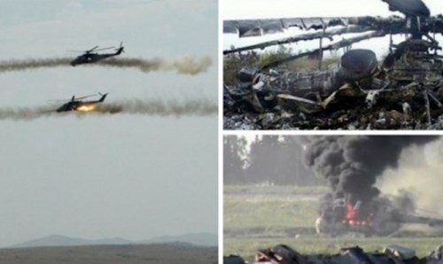 Armenia khẳng định vừa bắn rơi một máy bay trực thăng Azerbaijan.