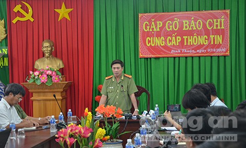 Đại tá Nguyễn Văn Nhiều, Trưởng phòng tham mưu Công an tỉnh Bình Thuận