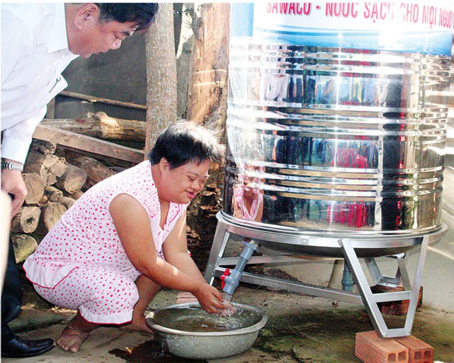 Người dân huyện Củ Chi có nước máy từ năm 2014 nhưng đến nay tỷ lệ sử dụng mới đạt trên 30%
