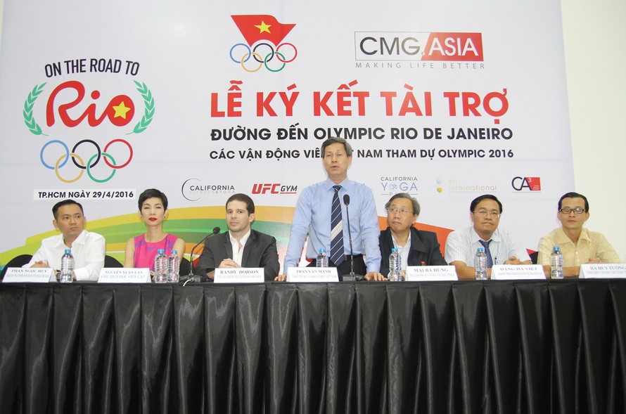 Hỗ trợ 1 tỷ đồng cho VĐV Việt Nam dự Olympic