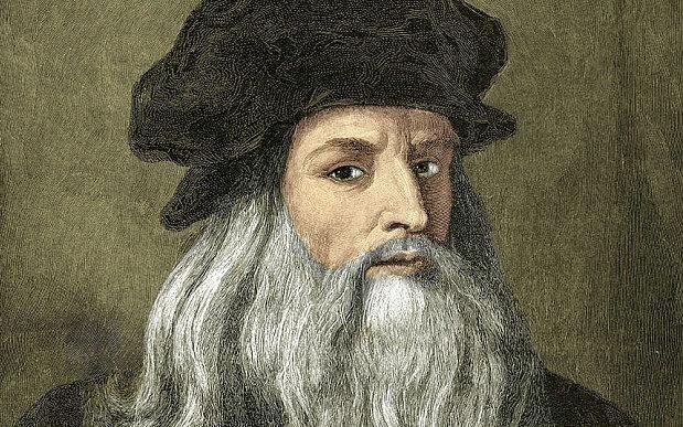Chân dung danh hoạ Leonardo da Vinci.