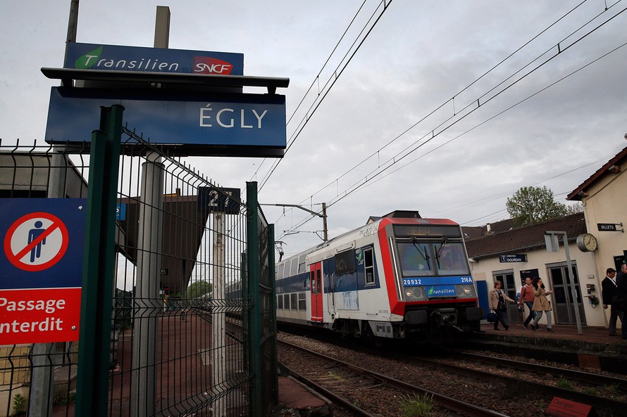 Nhà ga Egly - nơi xảy ra vụ việc.
