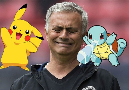 Mourinho có thể đang lo ngại những sinh vật ảo trong Pokemon Go chiếm lấy tâm trí của học trò.