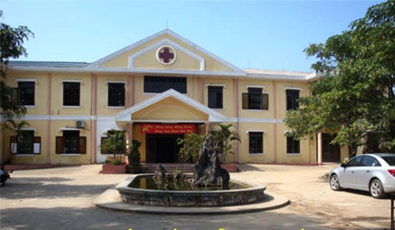 Bệnh viện thị xã Hương Trà, nơi xảy sự việc.