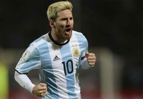 Argentina lên dẫn đầu vòng loại World Cup khu vực Nam Mỹ sau bảy trận. Ảnh: Reuters