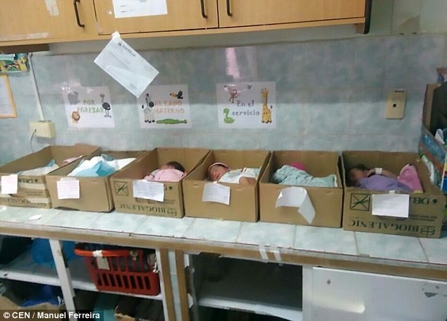 Hình ảnh có thực tại một bệnh viện ở Venezuela.