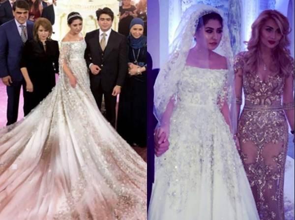 Ái nữ tỉ phú diện váy cưới nạm ngọc giá... 14 tỉ đồng