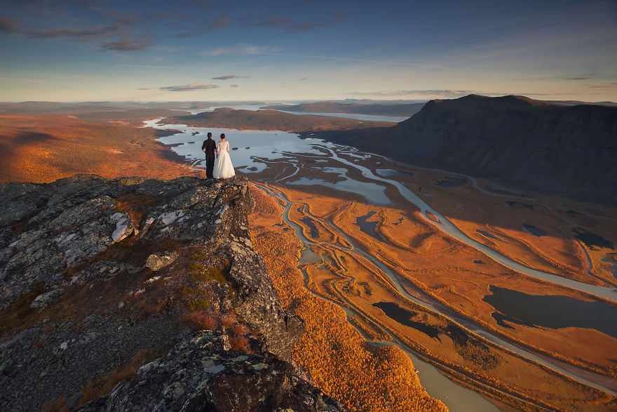 Cặp đôi du hí qua 10.000km để chụp ảnh cưới