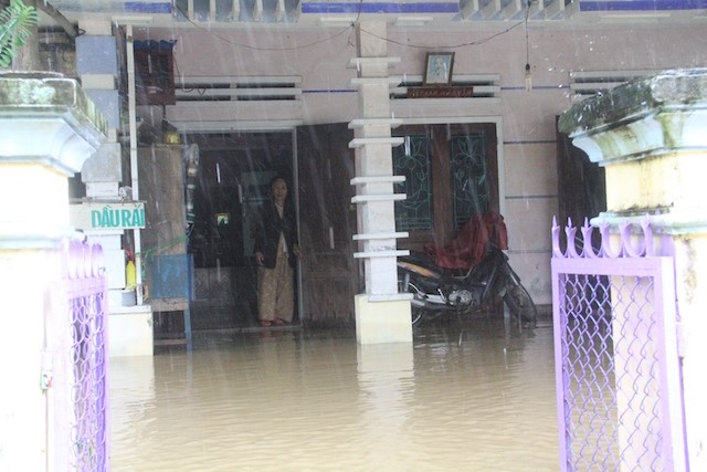 Ngập lụt nặng nề ở Quảng Nam