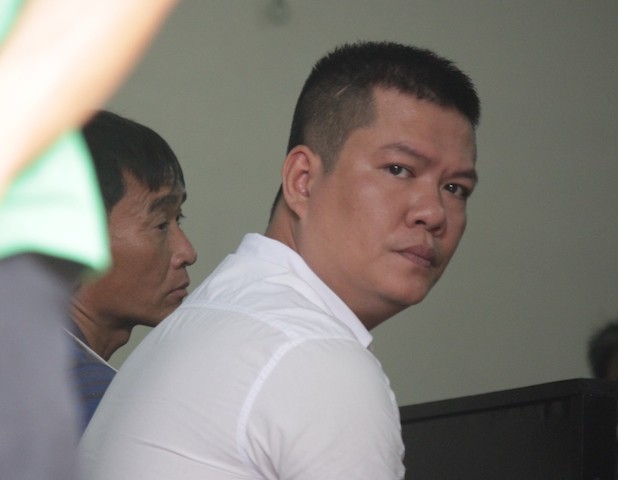 Nguyên Thanh tra Xây dựng Nguyễn Đỗ Duy Hải tại phiên tòa. Ảnh: Tân Châu