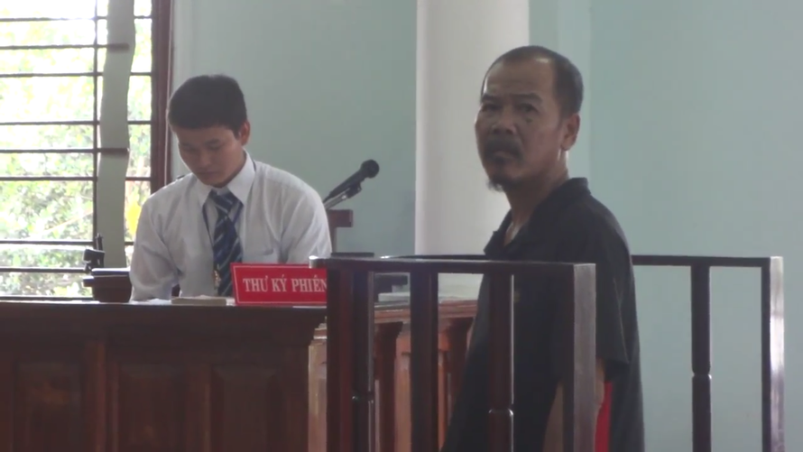 Bị cáo Nguyễn Văn Kiều tại phiên tòa
