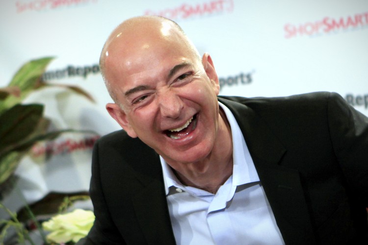 CEO Amazon Jeff Bezos. Ảnh: Reuters