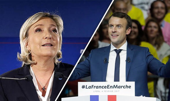 Bà Marine Le Pen sẽ đấu với ông Emmanuel Macron để giành vị trí tổng thống Pháp trong vòng bầu cử thứ hai ngày 7/5
