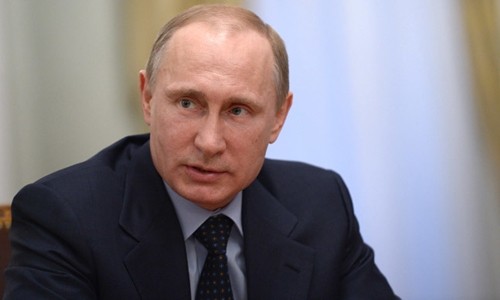 Tổng thống Nga Vladimir Putin. Ảnh: RIA Novosti.