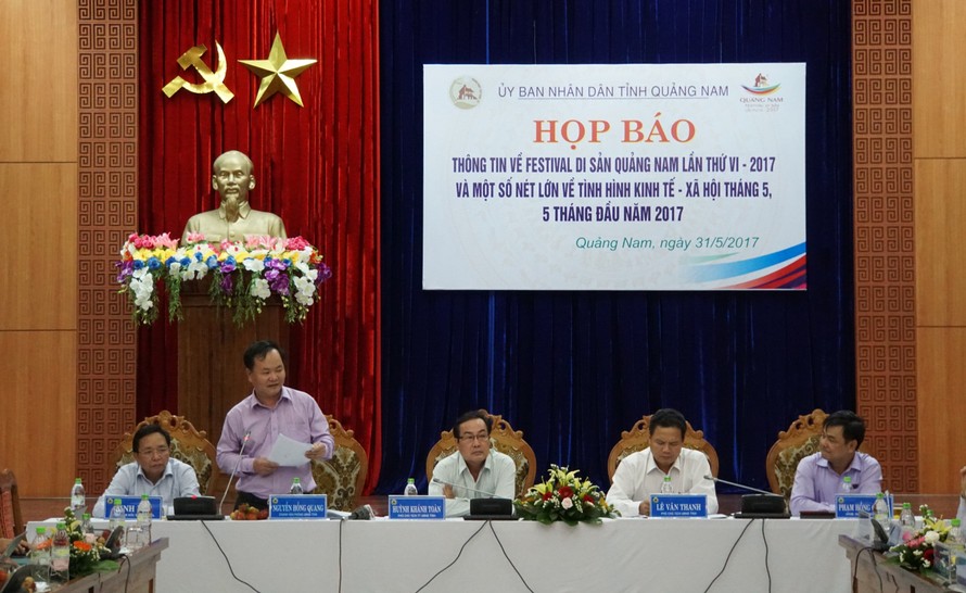 Ông Nguyễn Hồng Quang – Chánh văn phòng, người phát ngôn UBND tỉnh Quảng Nam thông tin vụ việc