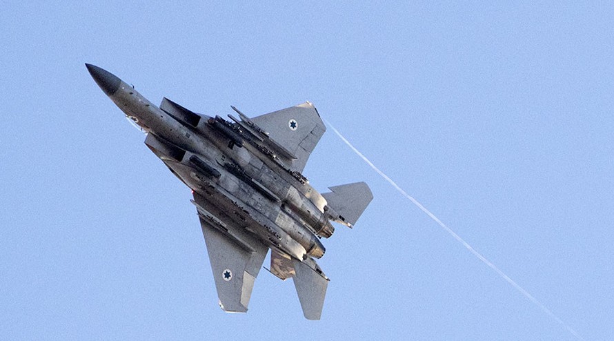 Chiến đấu cơ F-15 của quân đội Israel. Ảnh: AFP