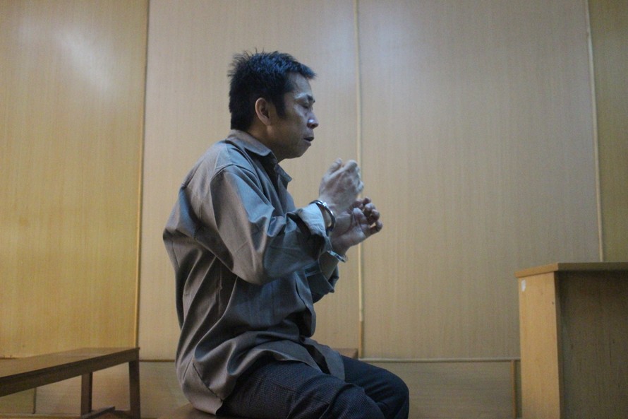 Nguyễn Đặng Quang Vinh nay lãnh án 10 năm tù. Ảnh: Tân Châu