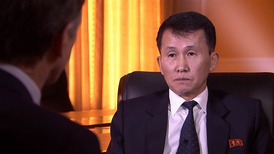 Ông Choe Kang-il - Phó vụ trưởng phụ trách vấn đề Bắc Mỹ thuộc Bộ Ngoại giao Triều Tiên. Ảnh: NBC