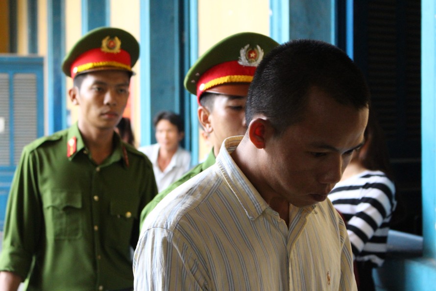 Nguyễn Văn Đoàn tại phiên tòa ngày 22/9.
