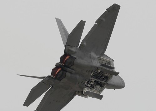 ‘Ác điểu’ F-22 Raptor của Mỹ khoe uy lực trên bầu trời Hàn Quốc 