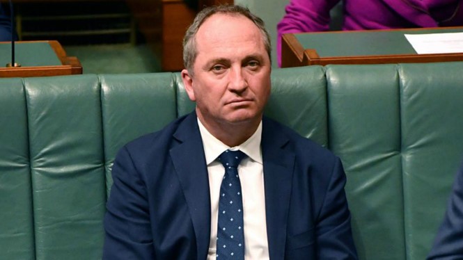 Phó thủ tướng Úc Barnaby Joyce. Ảnh: Reuters