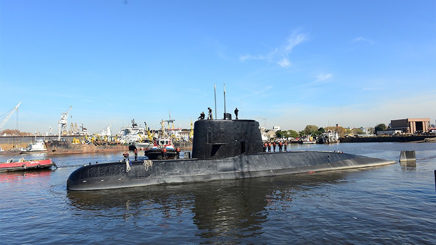 Tàu ngầm ARA San Juan. Ảnh: Reuters