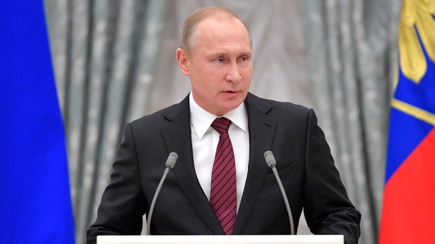 Tổng thống Nga Vladimir Putin. Ảnh: Điện Kremlin
