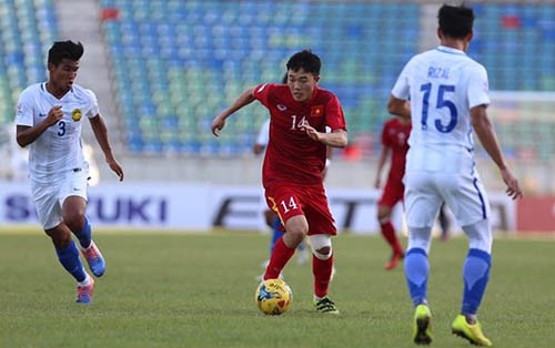 Maylaysia từng thua Việt Nam tại vòng bảng AFF Cup 2016. Ảnh: Đức Đồng