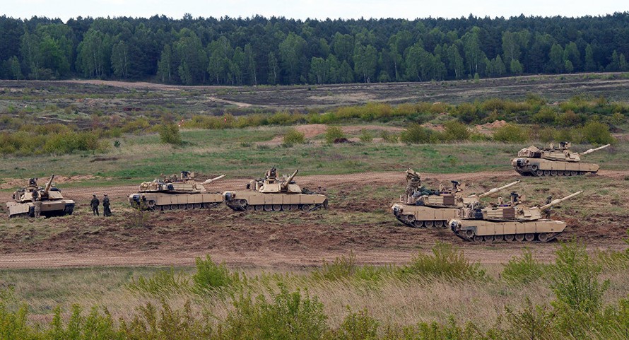 Quân đội Mỹ tại Ba Lan. Ảnh: AFP