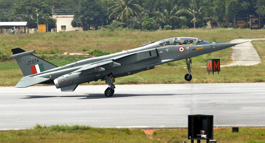 Chiến đấu cơ Jaguar của Không quân Ấn Độ. Ảnh: AP