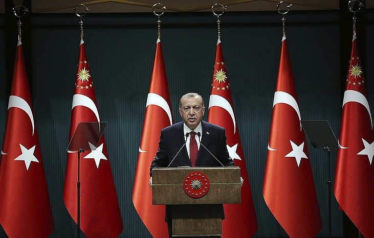 Thủ tướng Thổ Nhĩ Kỳ Recep Tayyip Erdogan. Ảnh: Tass