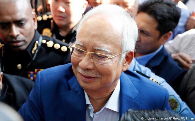 Cựu thủ tướng Malaysia Najib Razak. Ảnh: AP