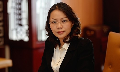Tân tổng giám đốc FLC - bà Hương Trần Kiều Dung.