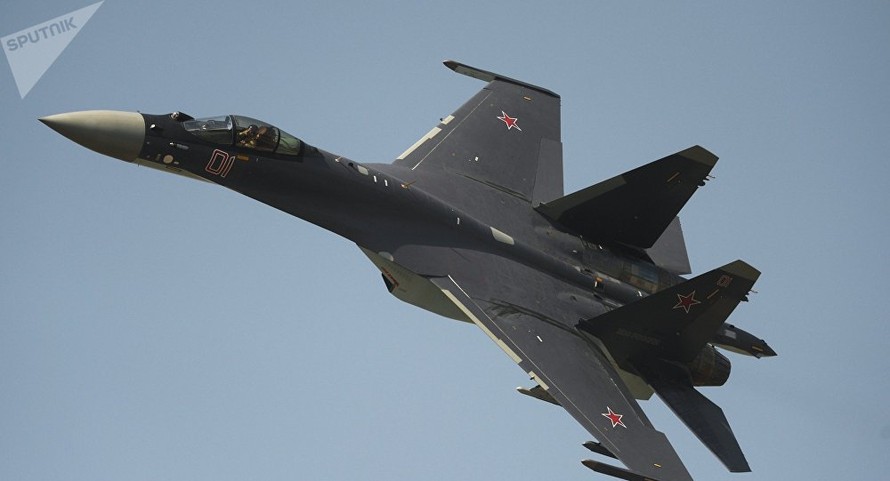 Máy bay chiến đấu Su-35. Ảnh: Sputnik