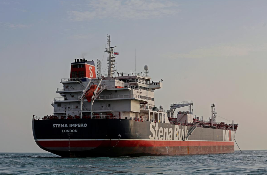 Tàu chở dầu Stena Impero. Ảnh: Reuters