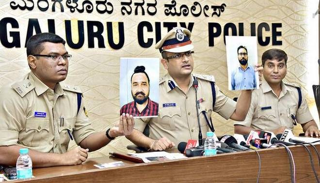 Cảnh sát công bố chân dung 2 nghi phạm. Ảnh: The Hindu
