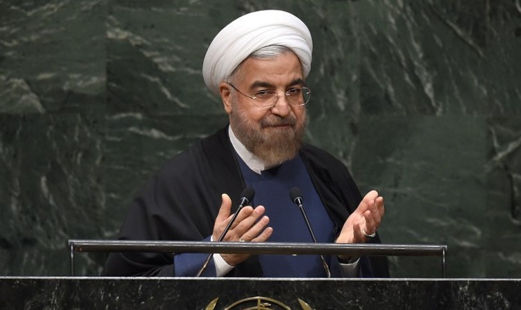 Tổng thống Iran Hassan Rouhani. Ảnh: Times of Israel