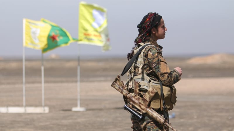 Chiến binh người Kurd. Ảnh: Reuters
