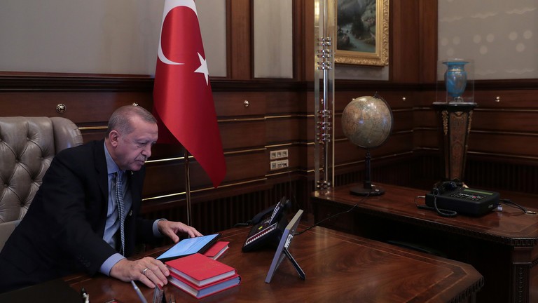 Tổng thống Thổ Nhĩ Kỳ Tayyip Recep Erdogan. Ảnh: Reuters