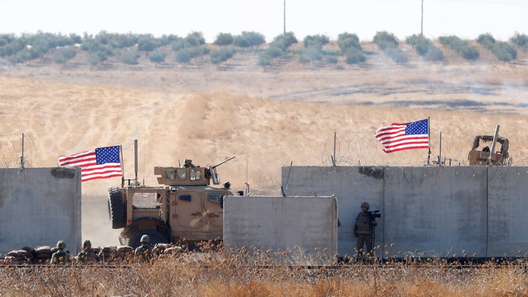 Quân đội Mỹ ở Syria. Ảnh: Reuters